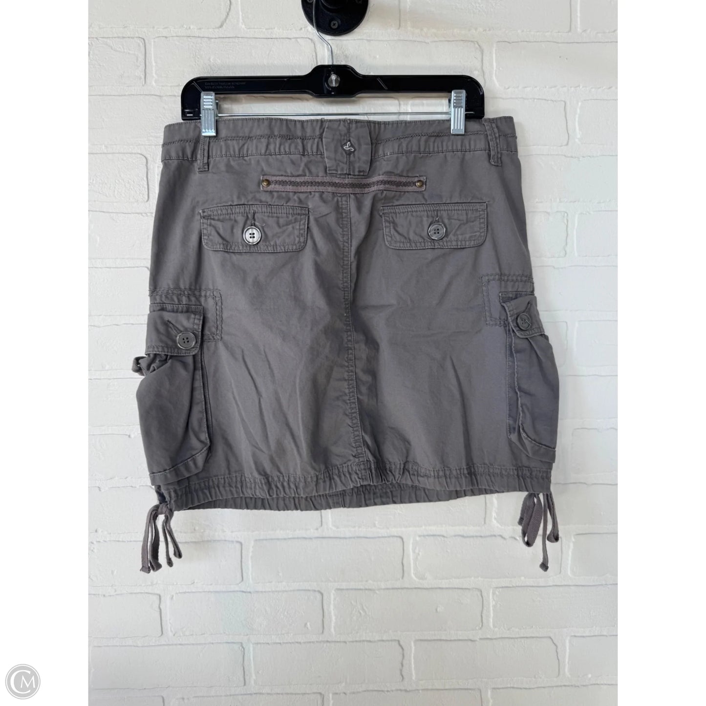 Skirt Mini & Short By Prana In Grey, Size: 8