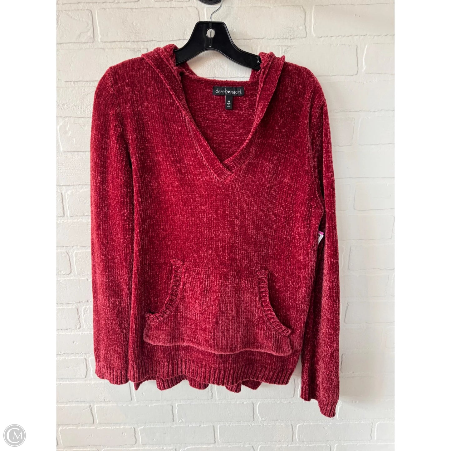 Sweater By Derek Heart In Red, Size: M