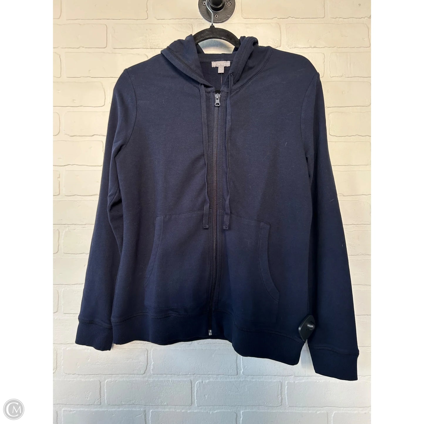 Sweatshirt Hoodie By Talbots In Blue, Size: Mp