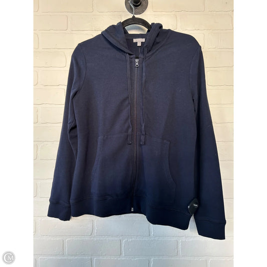 Sweatshirt Hoodie By Talbots In Blue, Size: Mp