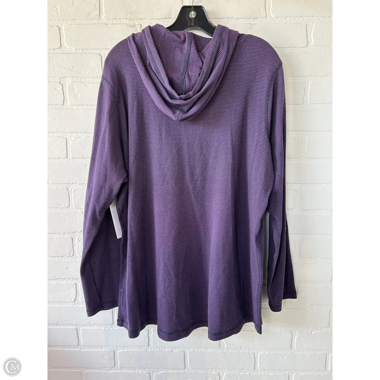 Top Long Sleeve By Eddie Bauer In Purple, Size: 2x