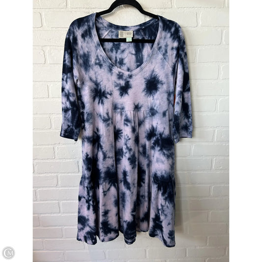 Dress Casual Short By Saturday/sunday In Blue & Pink, Size: S