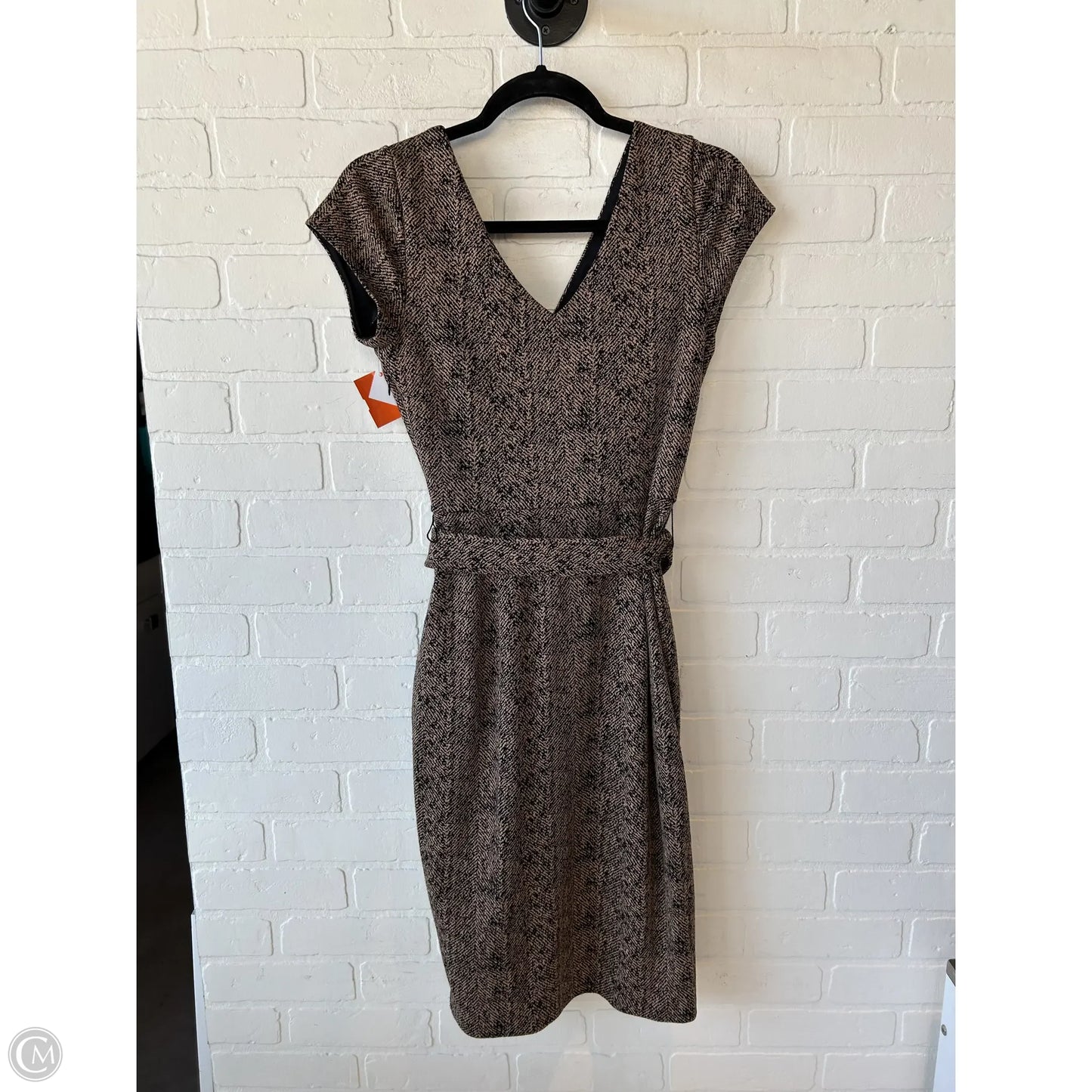 Dress Work By Express In Black & Brown, Size: S