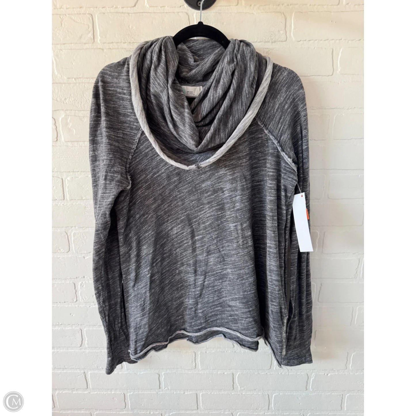 Top Long Sleeve By Free People In Grey, Size: Osfm