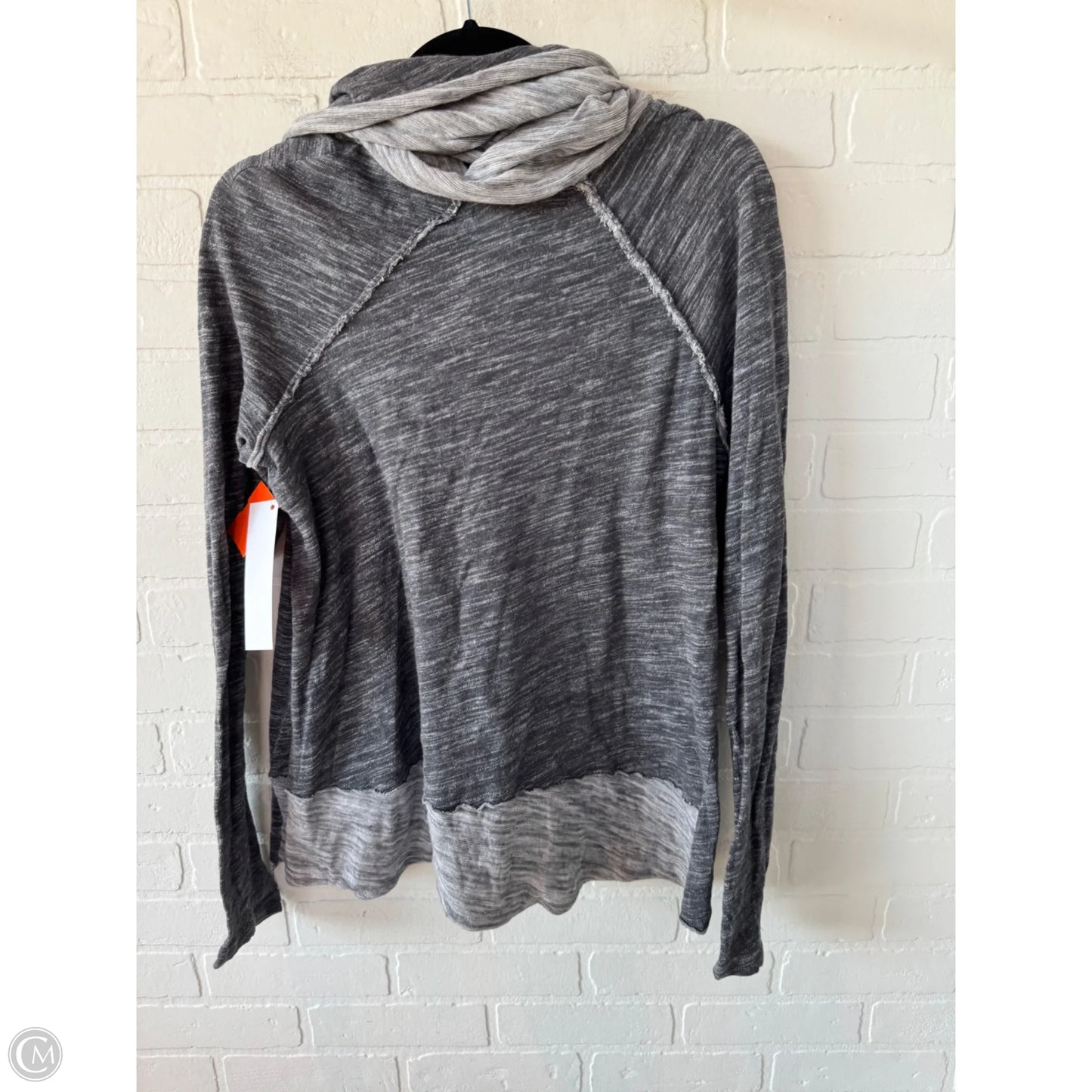 Top Long Sleeve By Free People In Grey, Size: Osfm