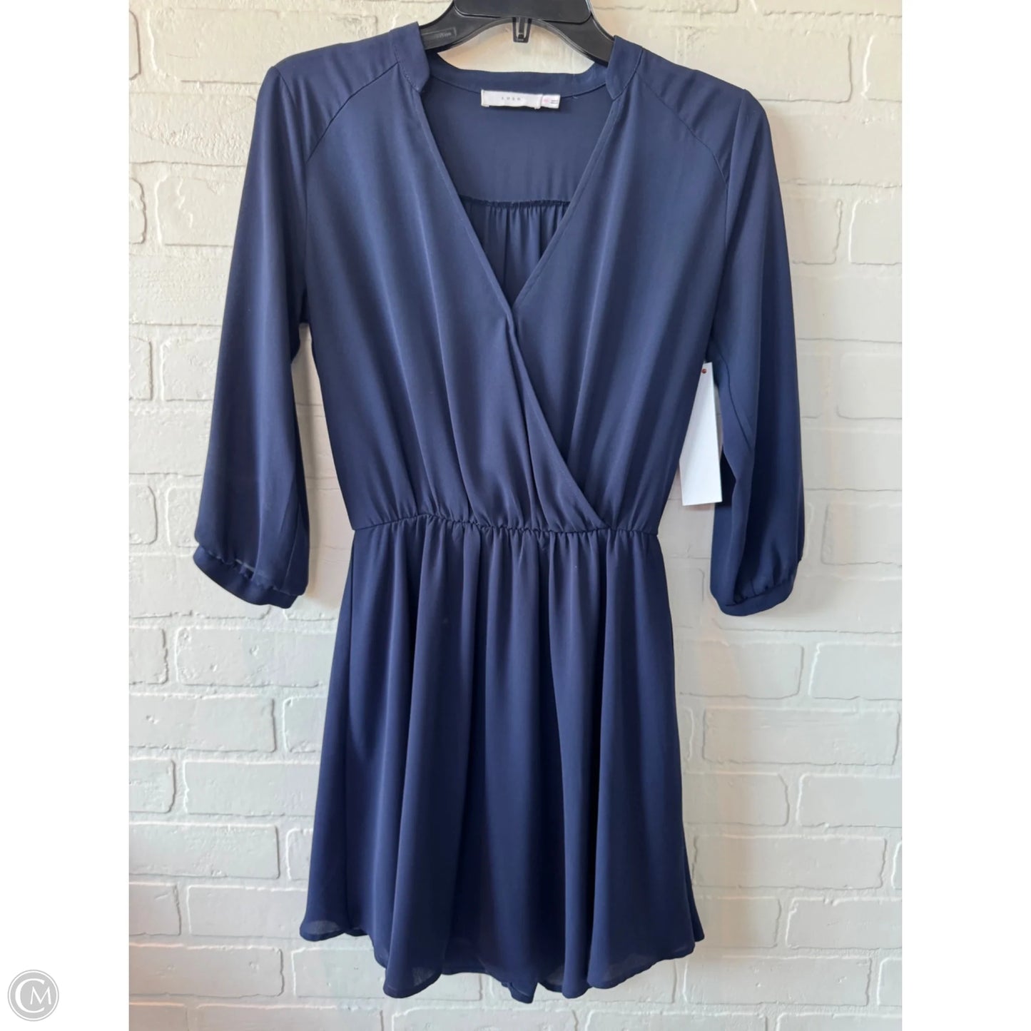 Dress Casual Short By Lush In Blue, Size: Xs