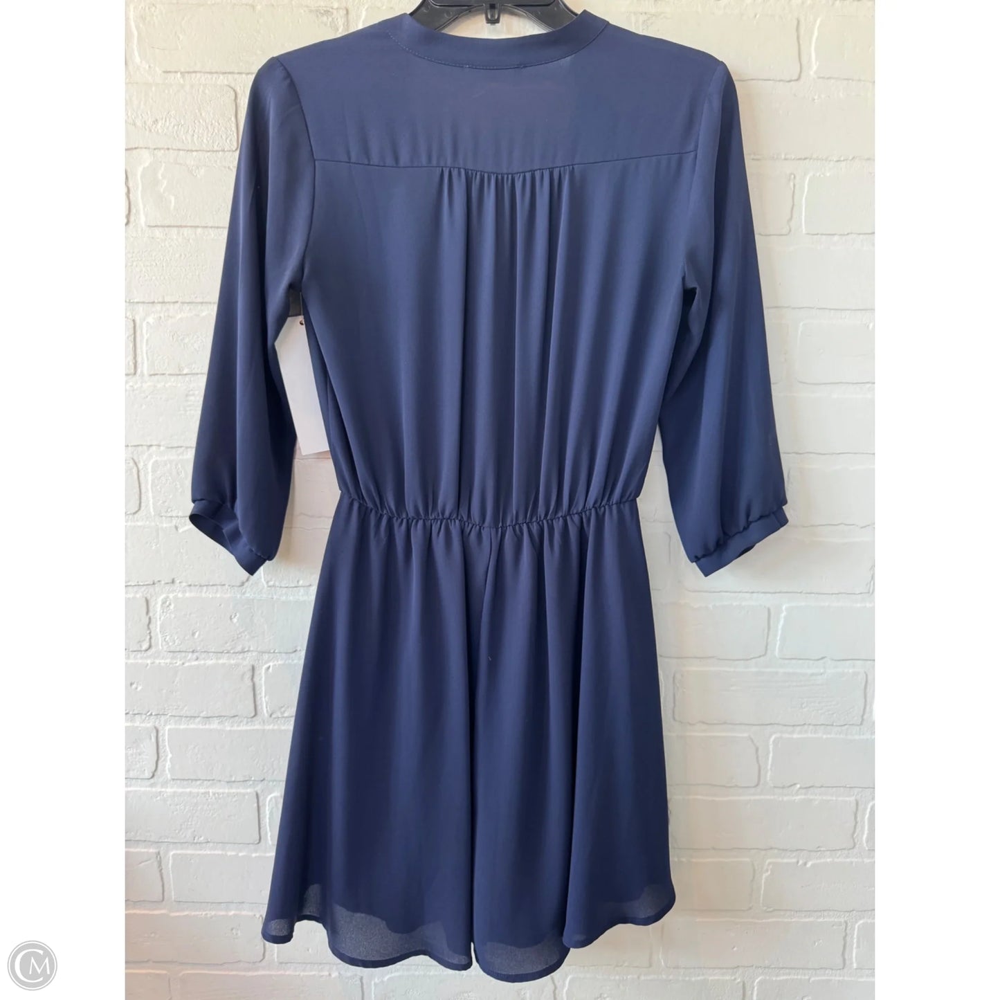 Dress Casual Short By Lush In Blue, Size: Xs