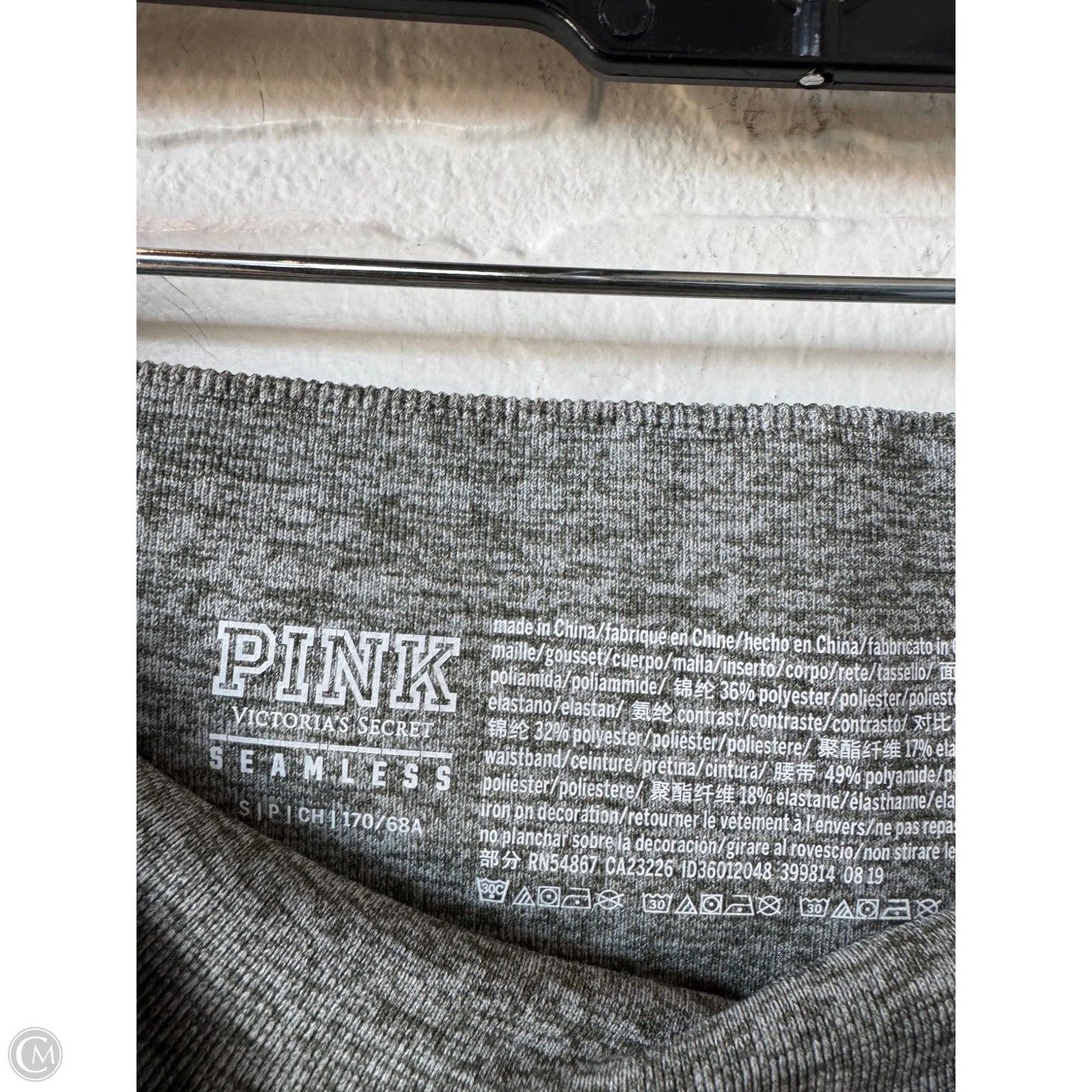 Athletic Leggings By Pink In Green, Size: 4