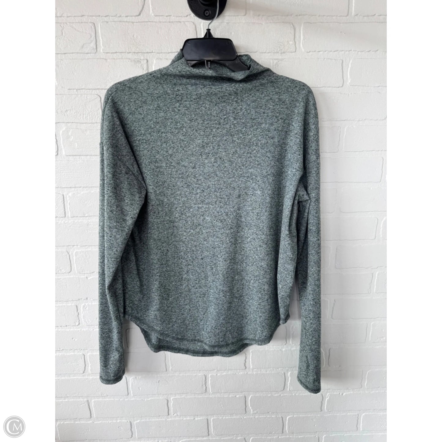 Top Long Sleeve By Chaser In Green, Size: M