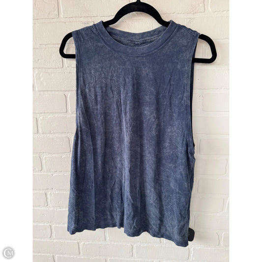 Athletic Tank Top By Lululemon In Blue, Size: S