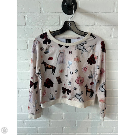 Top Long Sleeve By Clothes Mentor In Tan, Size: M