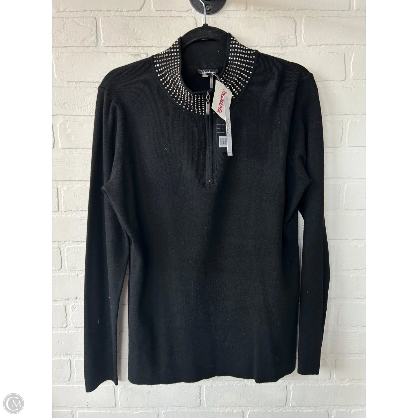 Sweater By Vila Milano In Black, Size: Xl