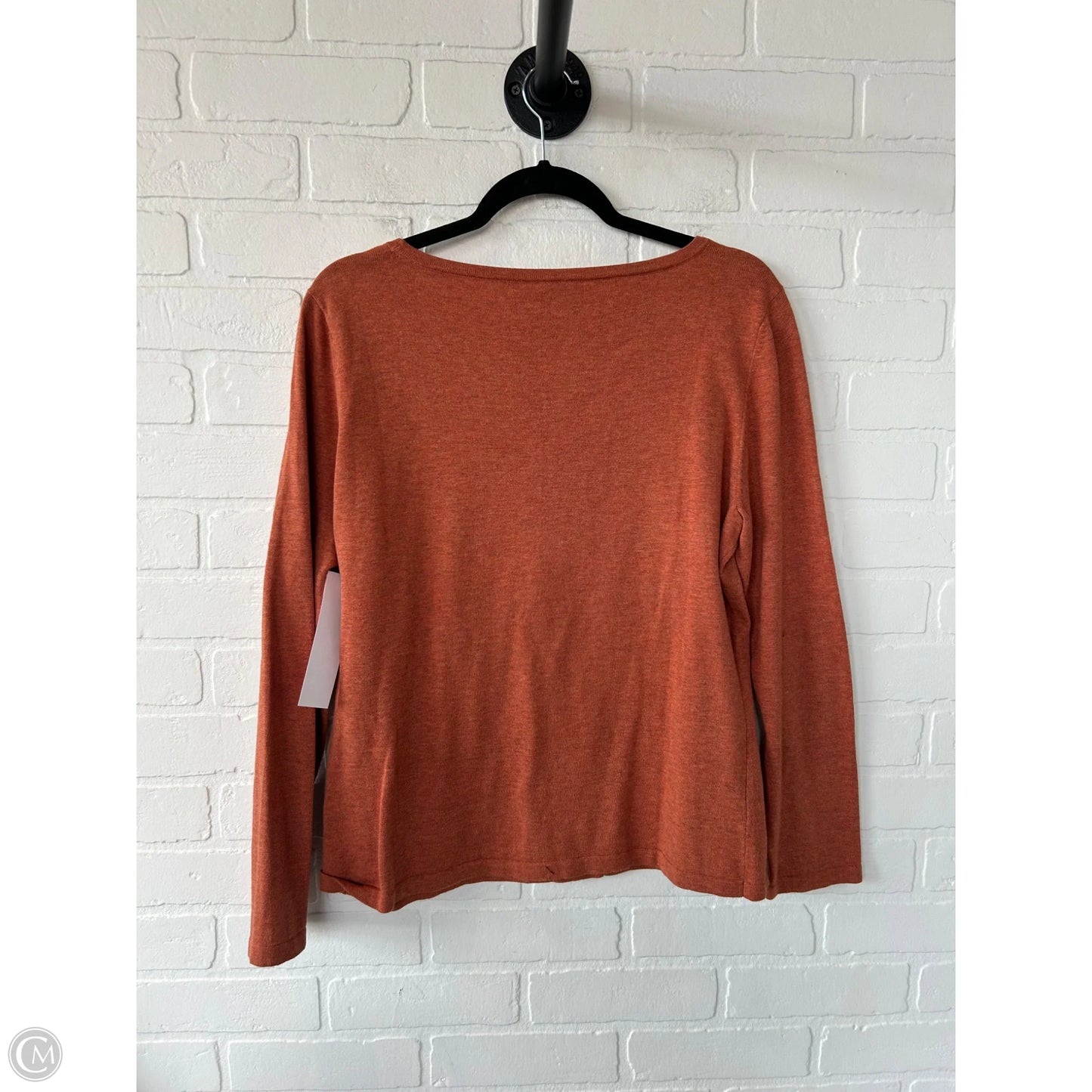 Sweater By J. Jill In Orange, Size: L