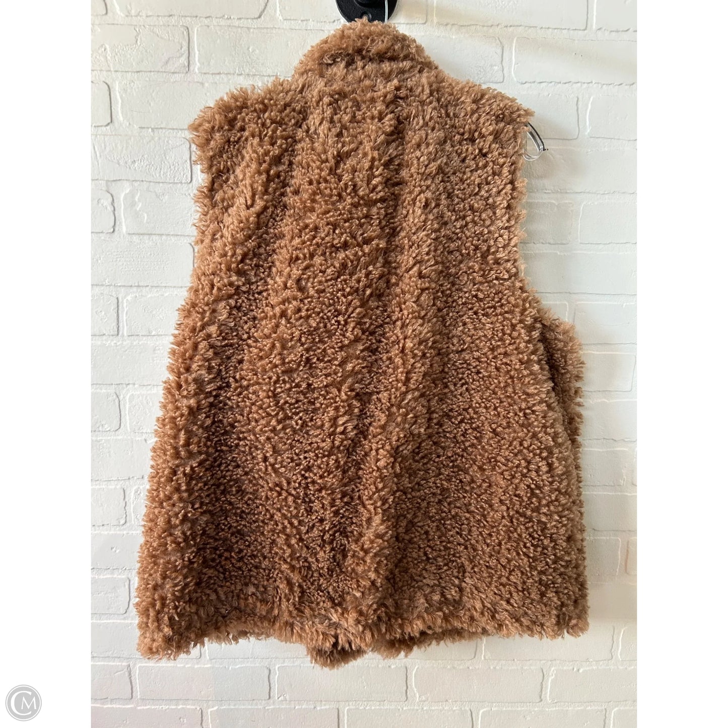 Vest Faux Fur & Sherpa By Inc In Tan, Size: Xl