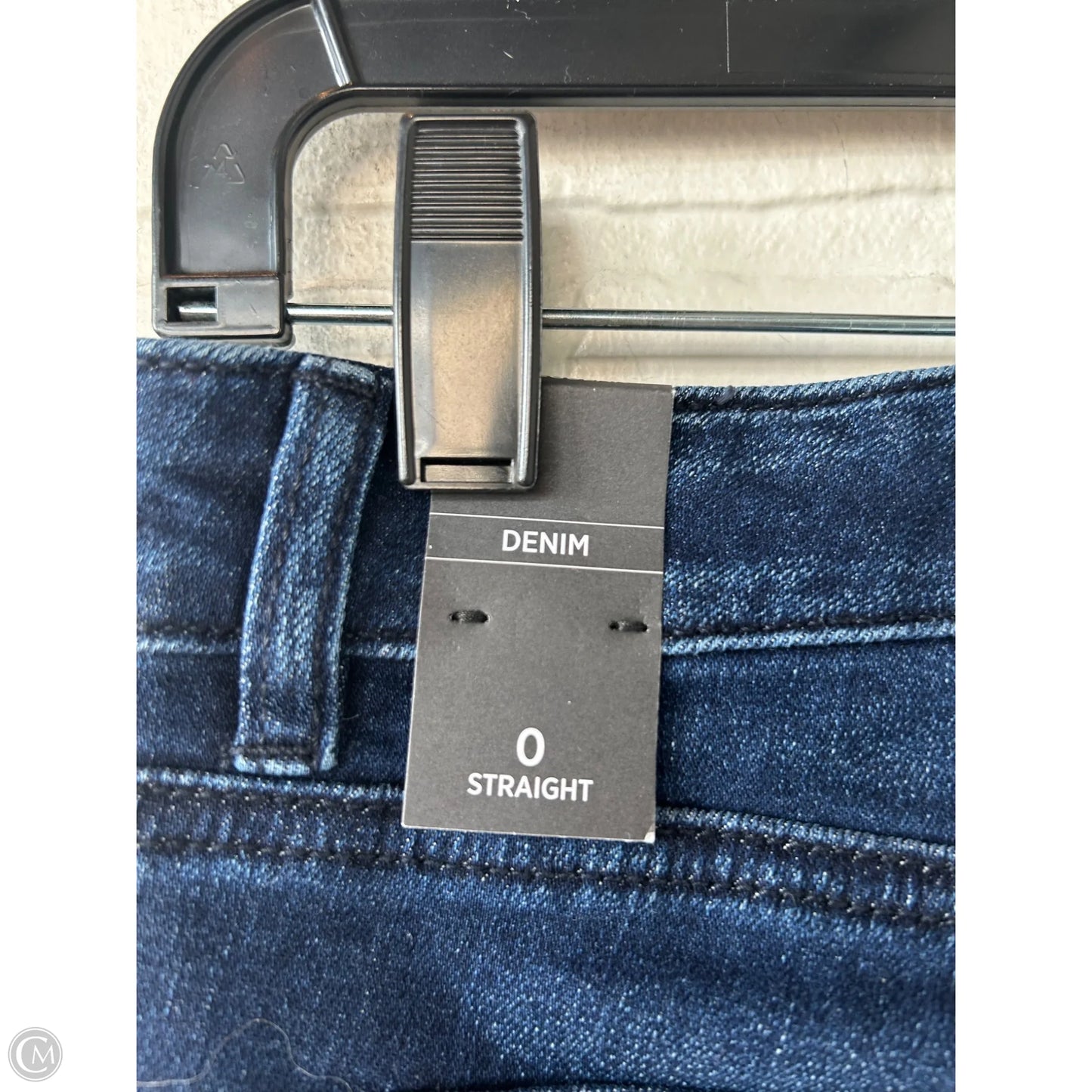 Jeans Straight By White House Black Market In Blue Denim, Size: 0