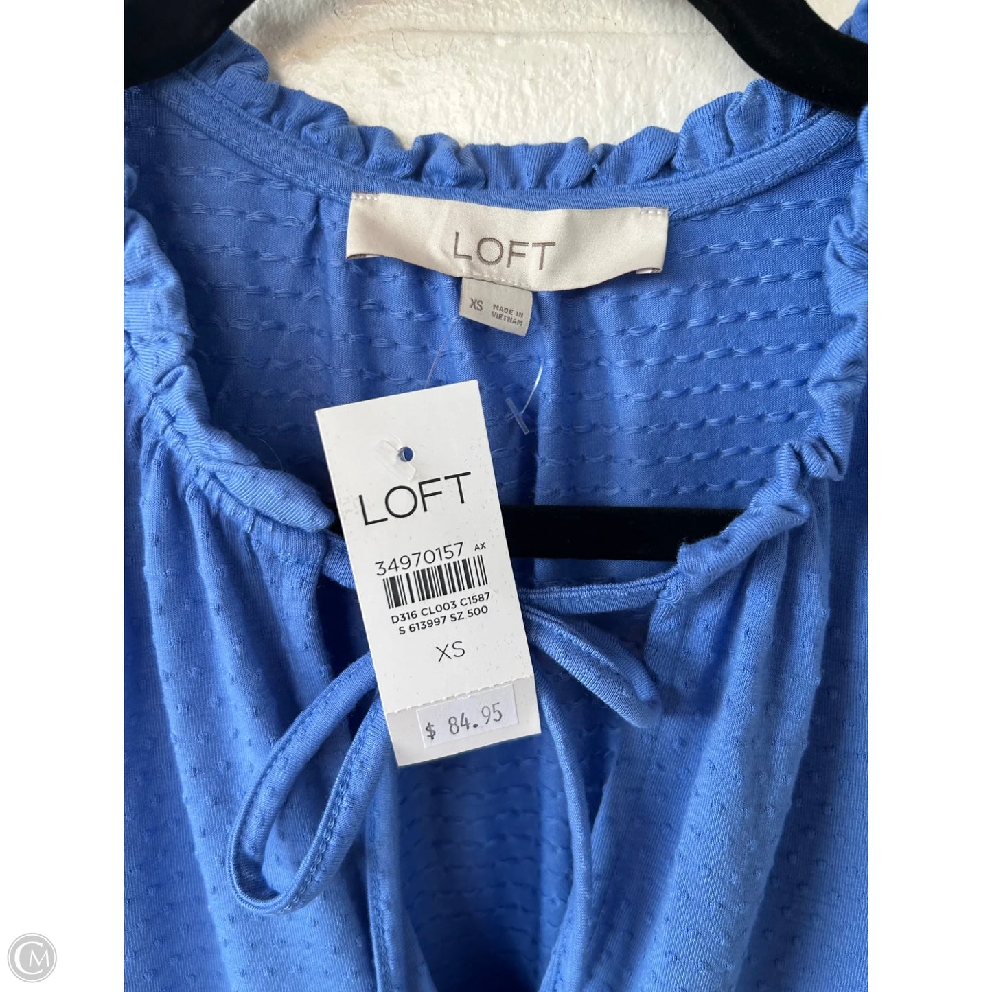 Dress Casual Short By Loft In Blue, Size: Xs