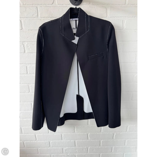 Blazer Luxury Designer By Alexander Wang In Black & White, Size: S