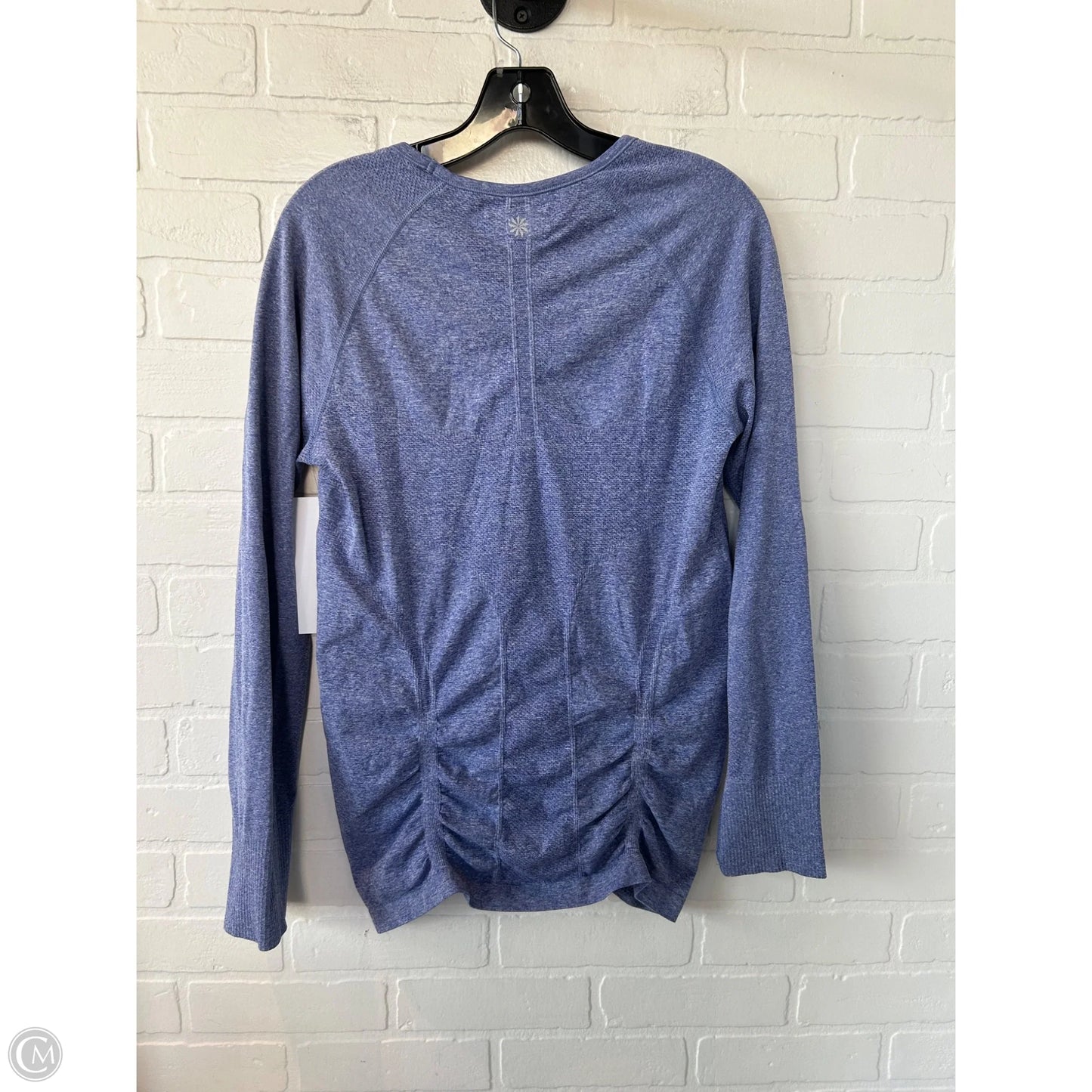 Athletic Top Long Sleeve Crewneck By Athleta In Purple, Size: L