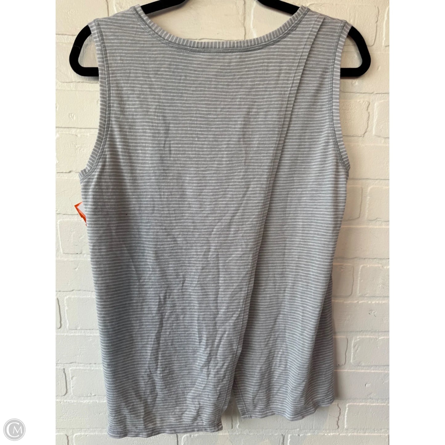 Athletic Tank Top By Athleta In Grey & White, Size: M