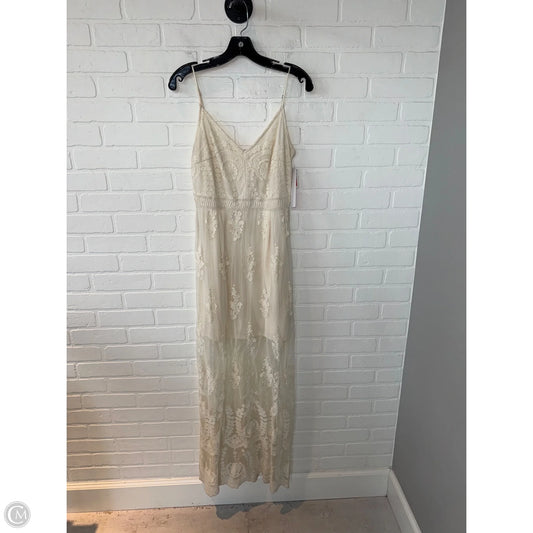 Dress Party Long By Altard State In Cream, Size: M