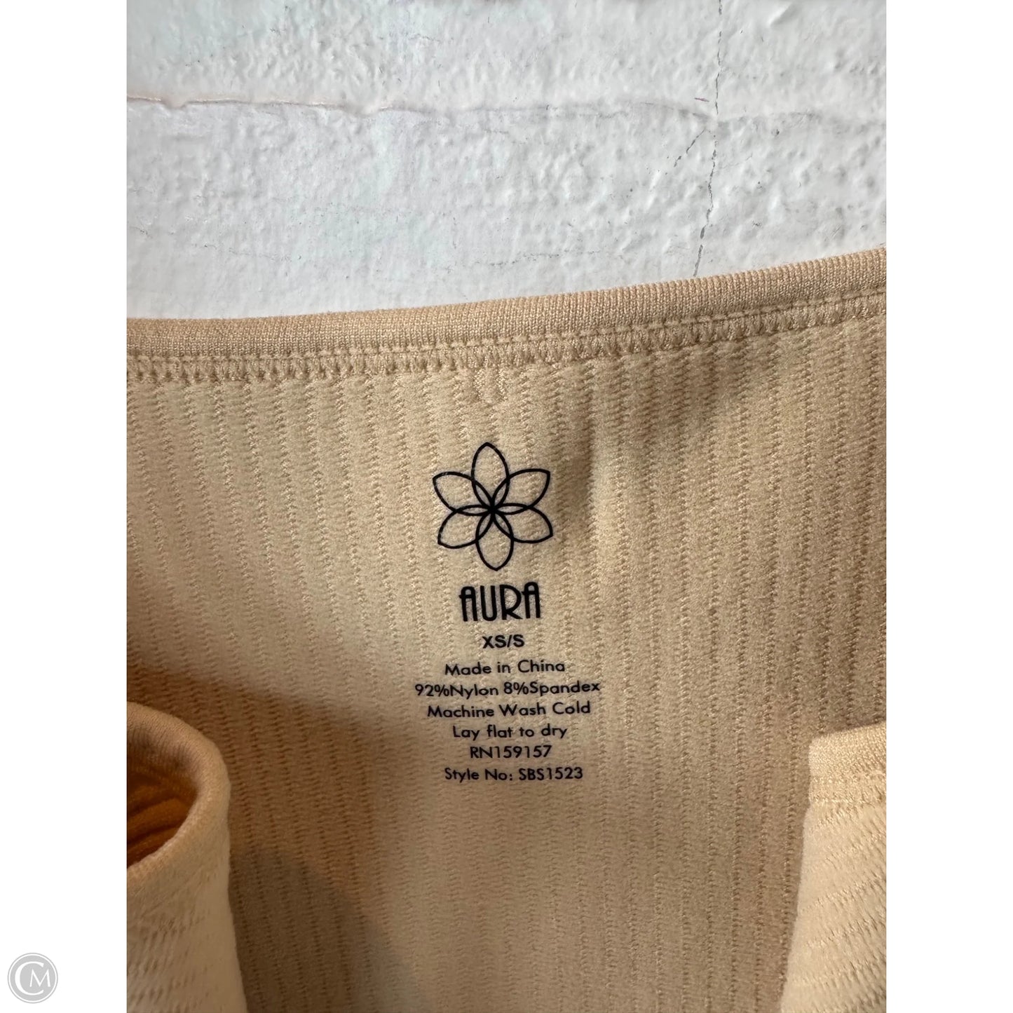 Bodysuit By aura In Tan, Size: Xs
