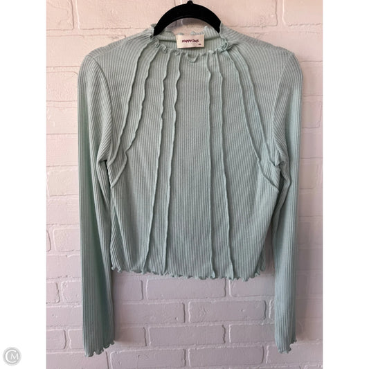 Top Long Sleeve By happy days In Green, Size: M