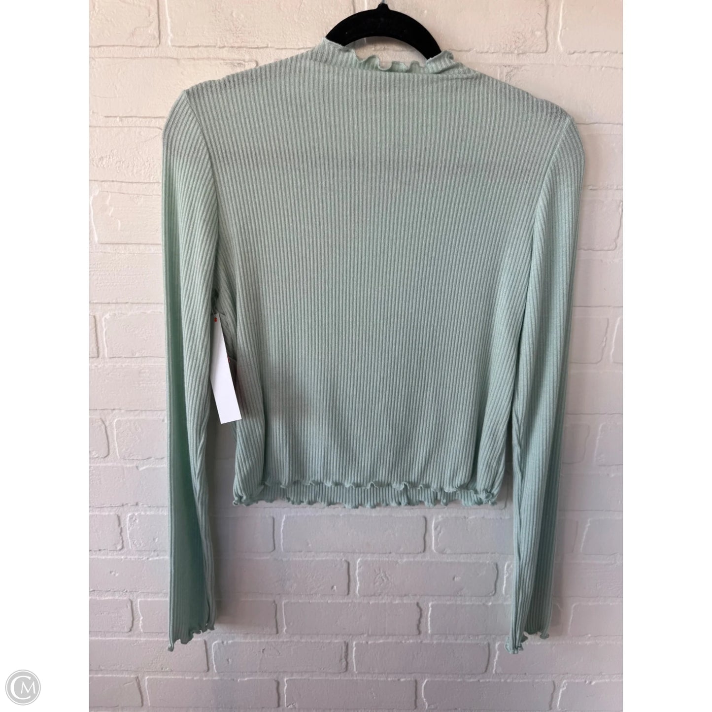 Top Long Sleeve By happy days In Green, Size: L