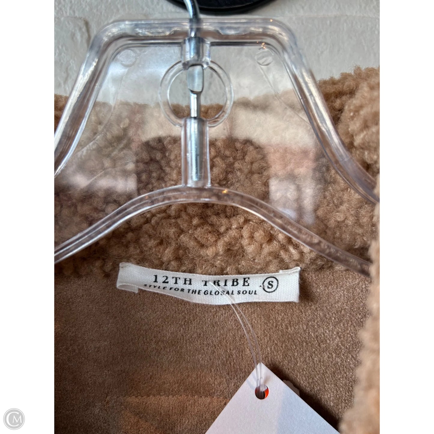 Jacket Shirt By 12th tribe In Tan, Size: S