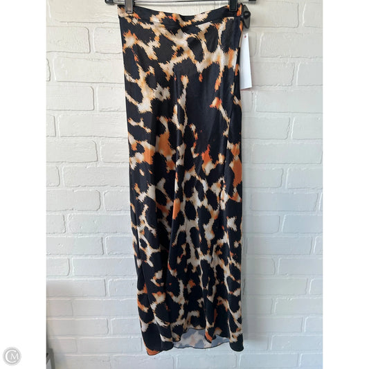 Skirt Maxi By Free People In Black & Orange, Size: 0