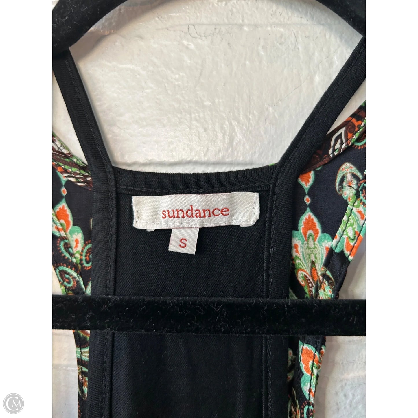 Top 2pc Sleeveless By Sundance In Black & Green, Size: S