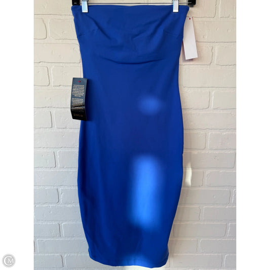 Dress Casual Midi By Bebe In Blue, Size: Xs