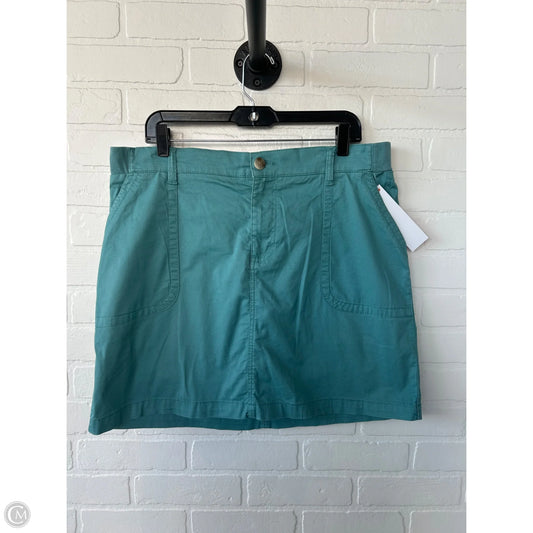 Skirt Mini & Short By Lee In Blue, Size: 16