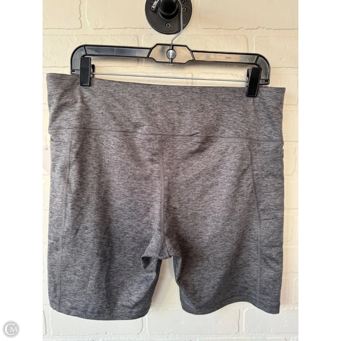 Athletic Shorts By Athletic Works In Grey, Size: 16