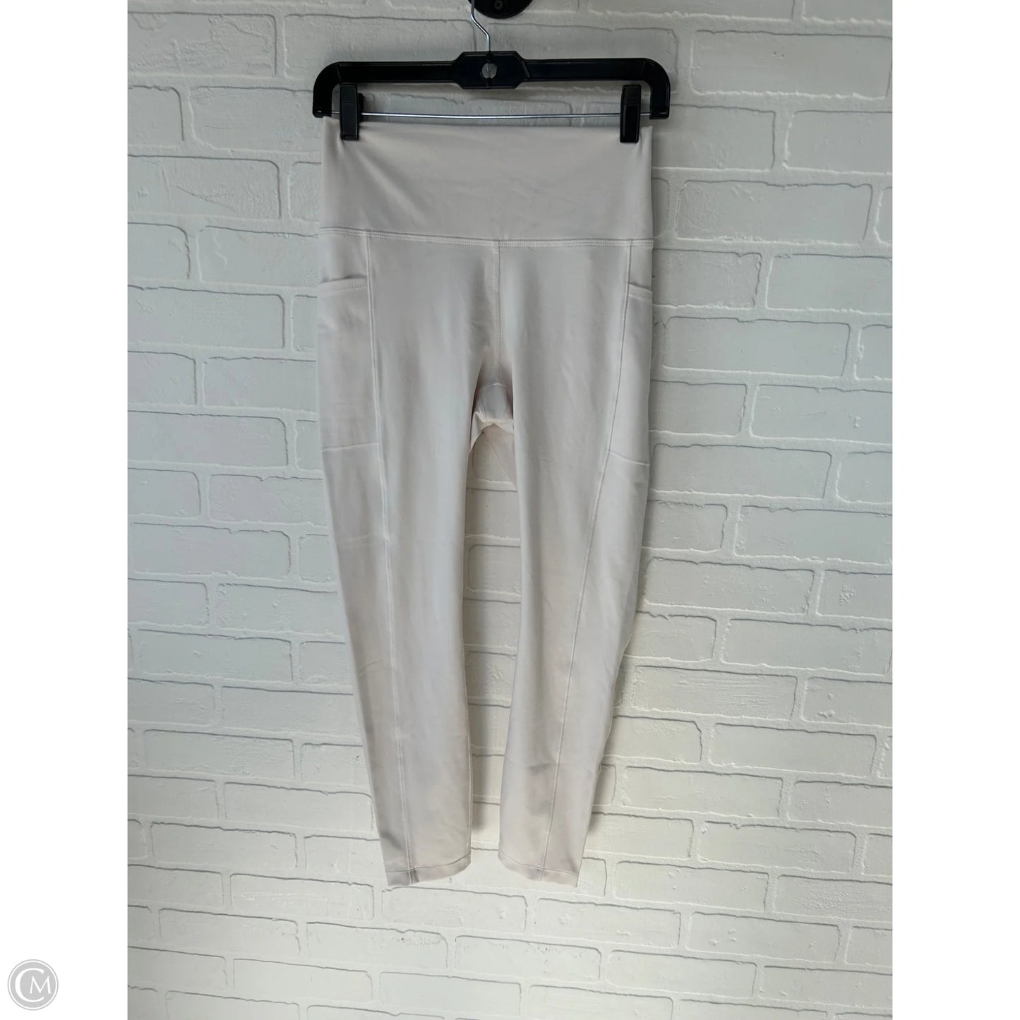 Athletic Leggings By Rbx In Cream, Size: 8