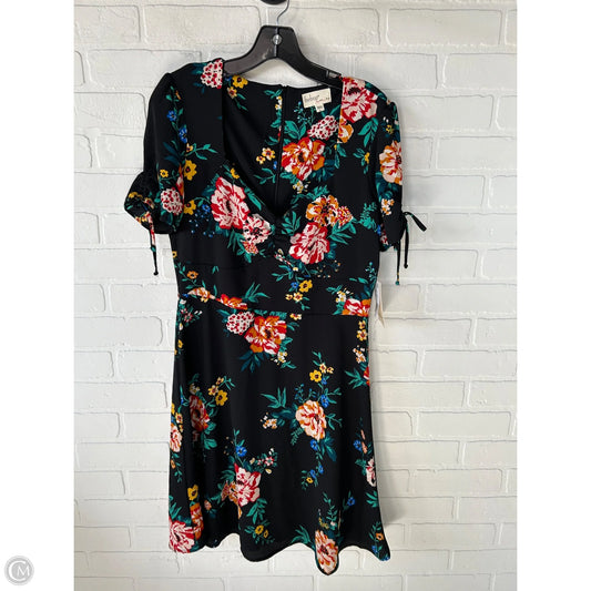 Dress Casual Short By Bebop In Black & Green, Size: L