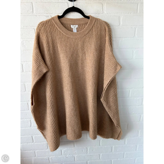 Poncho By World Market In Tan, Size: Osfm