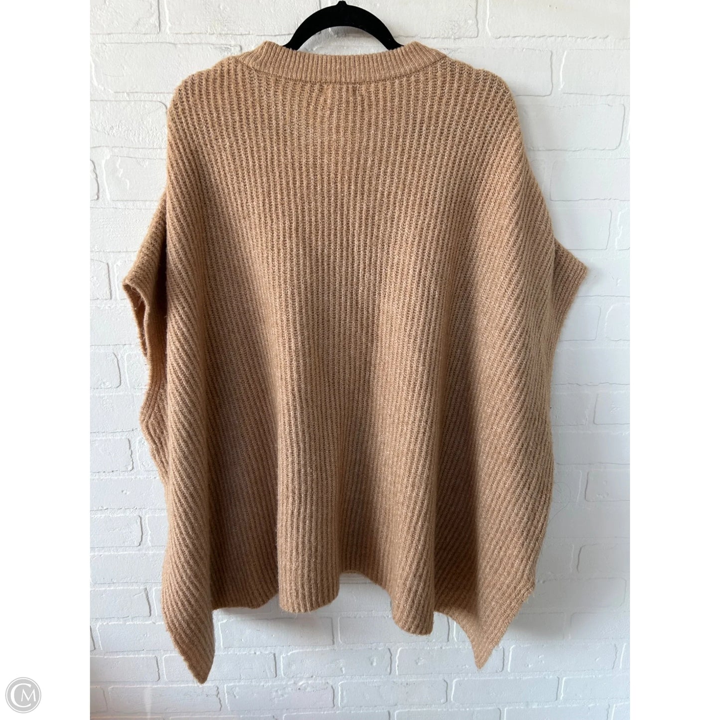 Poncho By World Market In Tan, Size: Osfm