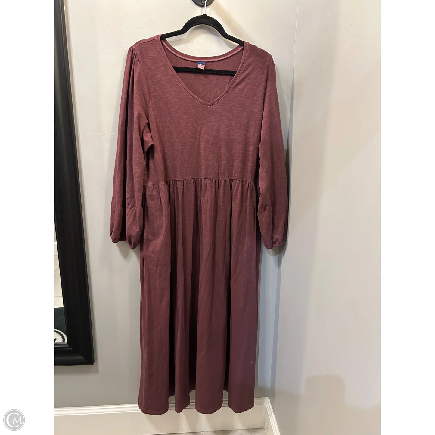 Dress Casual Maxi By Old Navy In Purple, Size: Xl