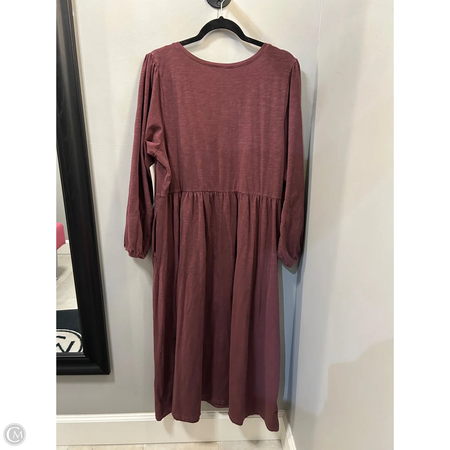 Dress Casual Maxi By Old Navy In Purple, Size: Xl