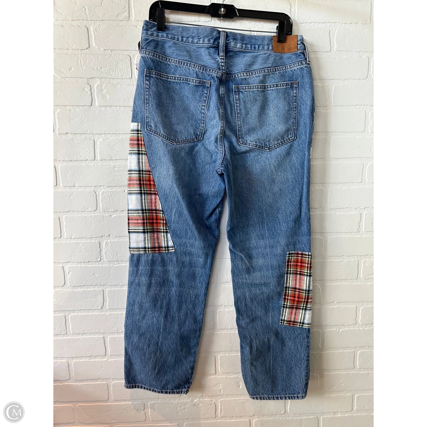 Jeans Straight By J. Crew In Blue Denim, Size: 10