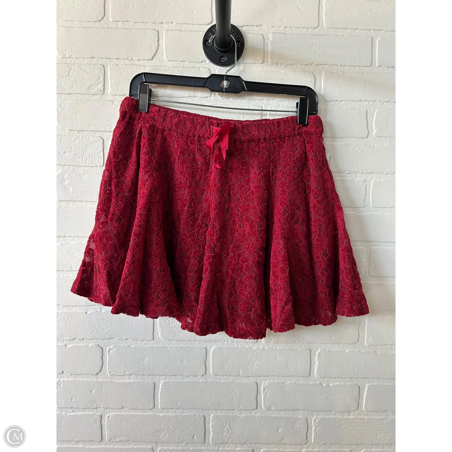 Skirt Mini & Short By Aerie In Red, Size: 8