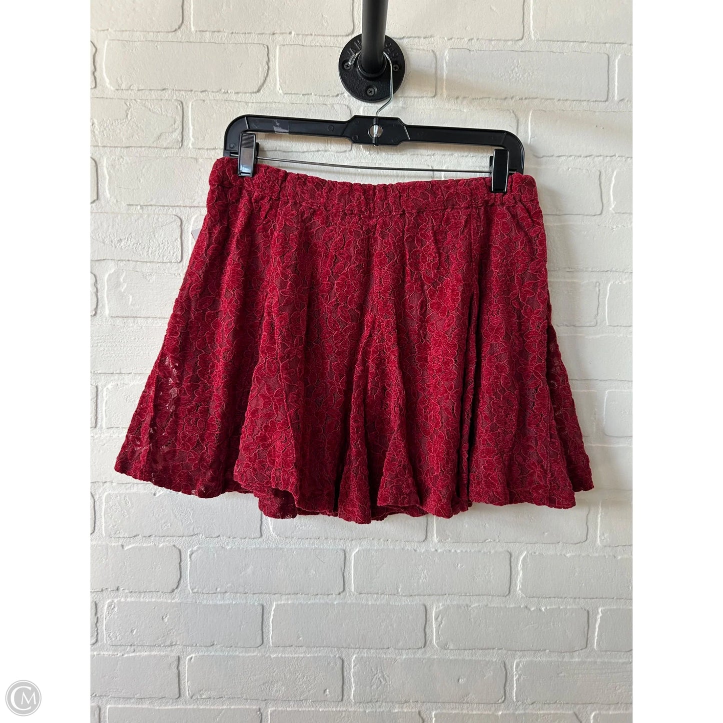 Skirt Mini & Short By Aerie In Red, Size: 8