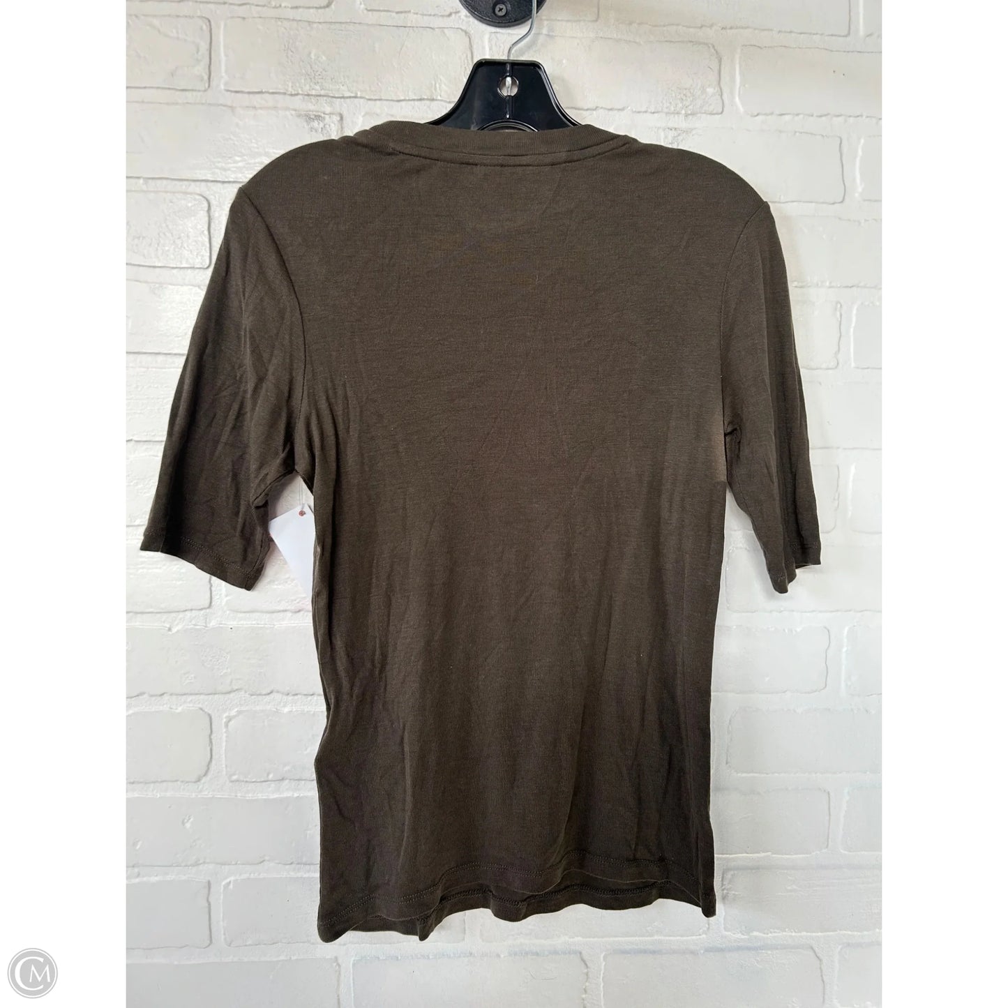 Top Short Sleeve By Ted Baker In Green, Size: Xs