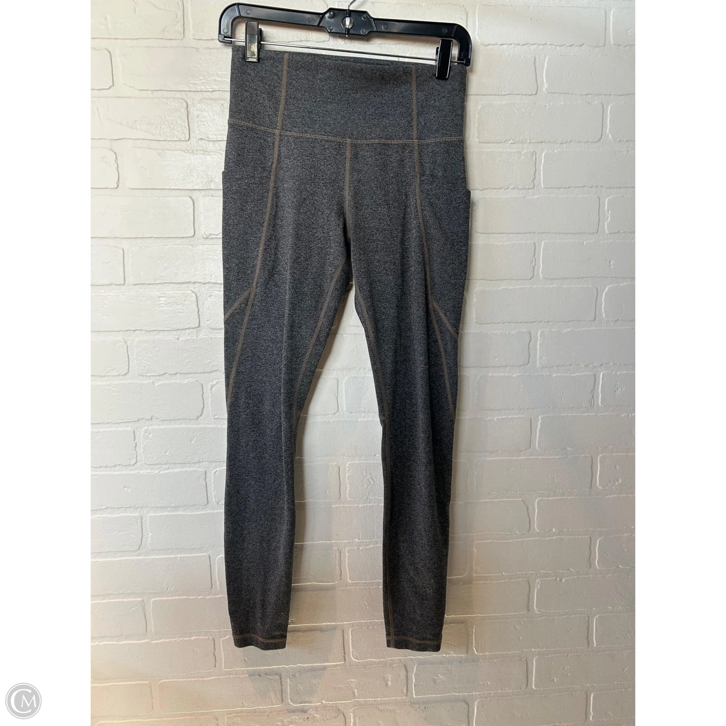 Athletic Leggings By Athleta In Grey, Size: 4
