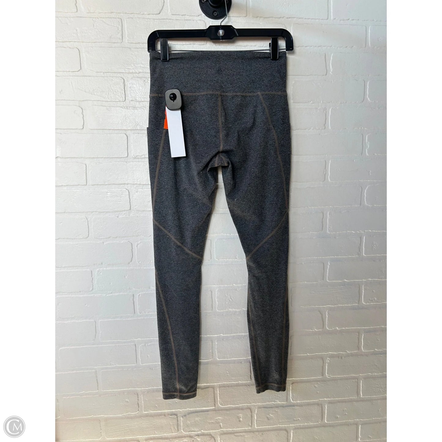 Athletic Leggings By Athleta In Grey, Size: 4