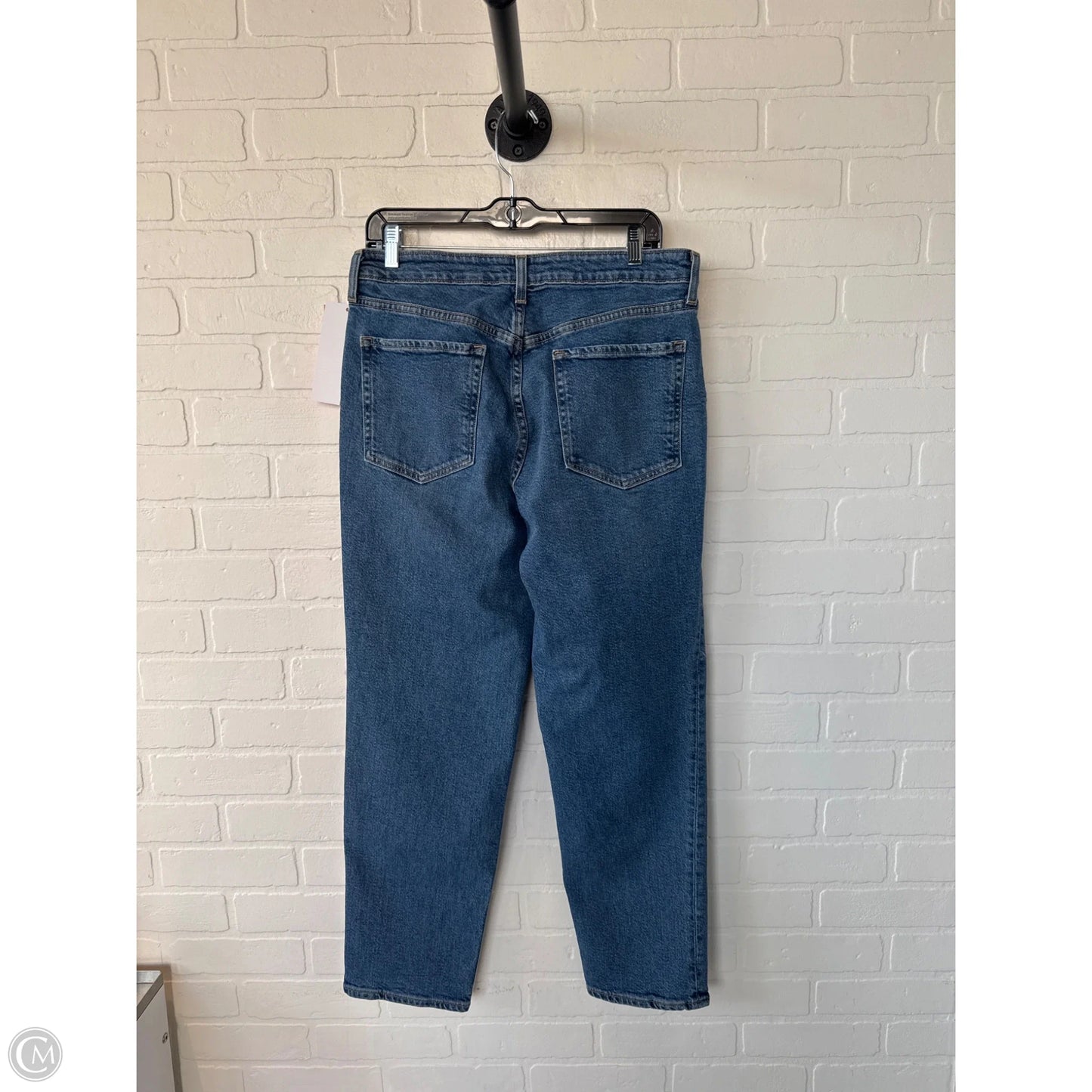 Jeans Straight By Old Navy In Blue Denim, Size: 12