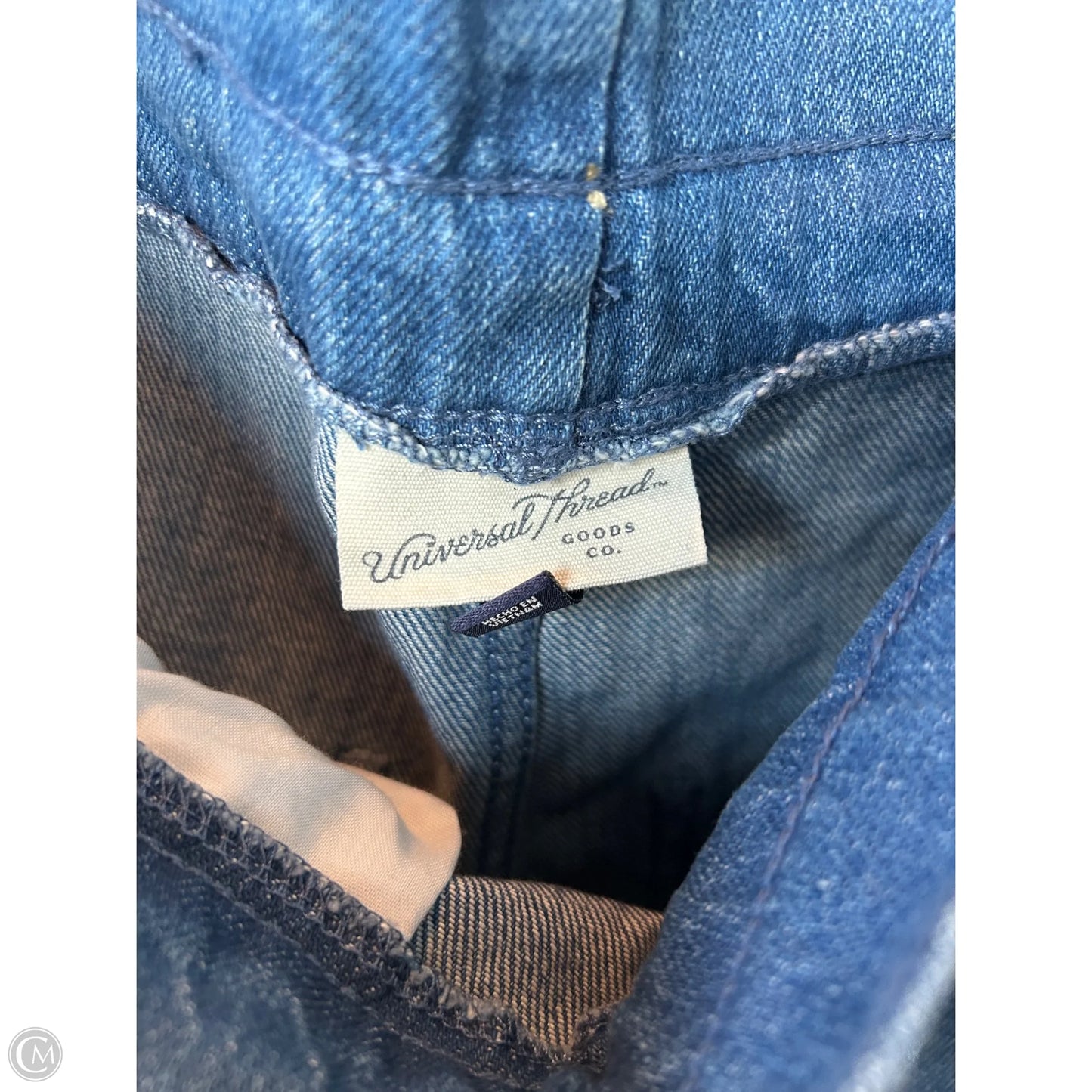 Jeans Wide Leg By Universal Thread In Blue Denim, Size: 8