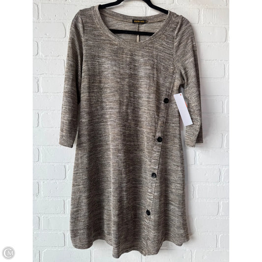Dress Casual Short By Reborn In Brown, Size: M