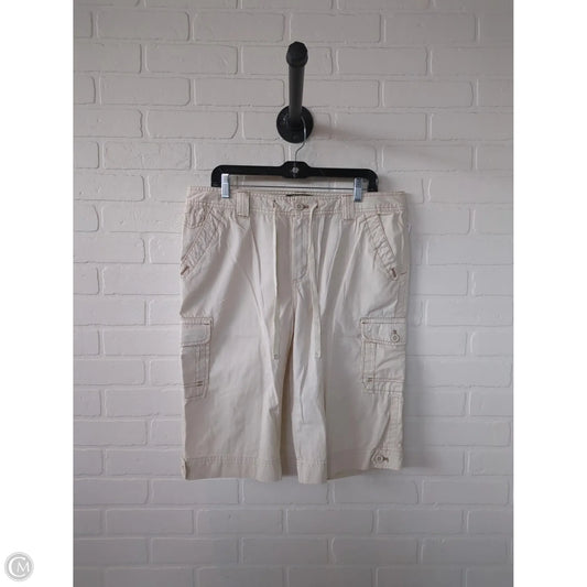 Shorts By Eddie Bauer In Cream, Size: 14l