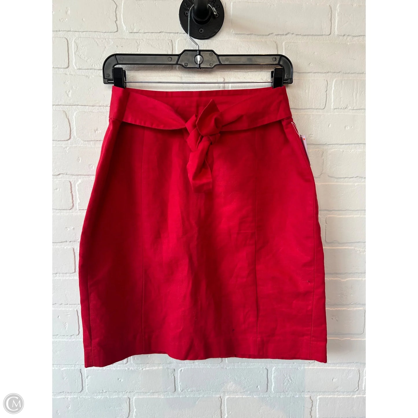 Skirt Mini & Short By Banana Republic In Red, Size: 8